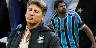 Imagem do post Renato Gaúcho em prantos: Diego Costa e +7 craques tem saída confirmada e debandada atinge o Grêmio