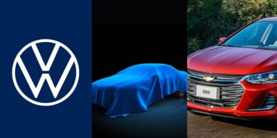 Volkswagen crava retorno de carro como SUV para aniquilar o Ônix (Reprodução/Volkswagen Newsroom/Depositphotos/Motor1)