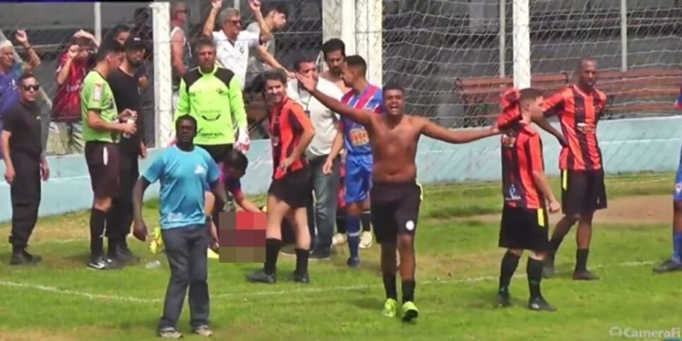 Jogador morre durante partida futebol amador (Reprodução/Alô Alô Cidade)