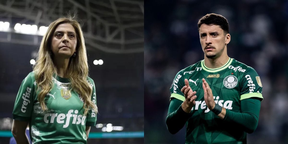 Leila libera PIX pra conseguir substituto de Piquerez no Palmeiras (Reprodução/Montagem/Palmeiras Online/UOL)