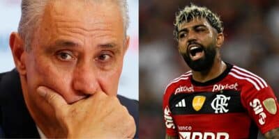 Tite e Gabigol - Foto Reprodução Internet