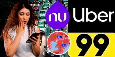 Uber fica no chão com novo serviço oferecido pela 99, muito melhor que o fim do modo dinâmico nas plataformas de mobilidade urbana (Foto: Reprodução/Montagem/Lennita/TV Foco/99/Uber/Canva)