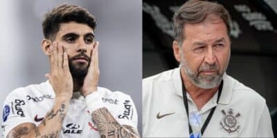 Yuri Alberto e Augusto no Corinthians - Foto Reprodução Internet