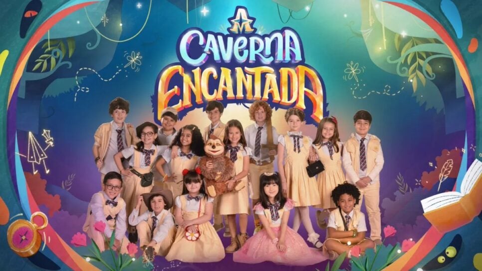 Elenco mirim da novela A Caverna Encantada, veja o resumo (Foto: Reprodução/ Divulgação/ SBT/ Disney+)