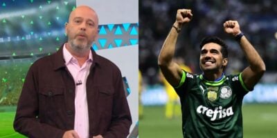 Alex Escobar confirmou uma salvação ao Abel do Palmeiras (Reprodução: Globo / Marcos Ribolli)