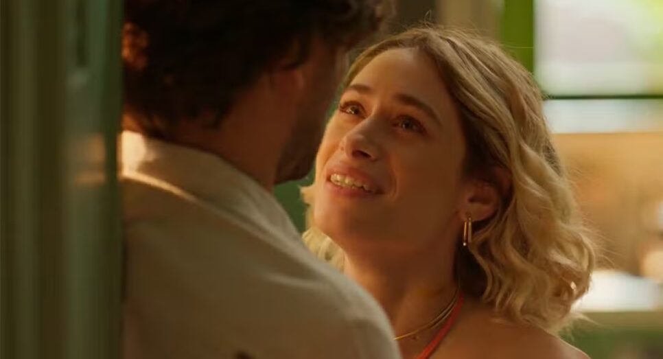 Resumo No Rancho Fundo: Bandina confessa amor por Artur (Foto: Reprodução/ TV Globo)