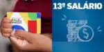 O anúncio sobre o 13° salário do Bolsa Família (Reprodução: Montagem TV Foco)