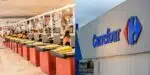 Fusão de 3 supermercados para aniquilar o Carrefour (Reprodução: Montagem TV Foco)