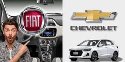 Carro popular da Fiat vem batendo de frente com o queridinho Onix da Chevrolet (Foto: Internet)