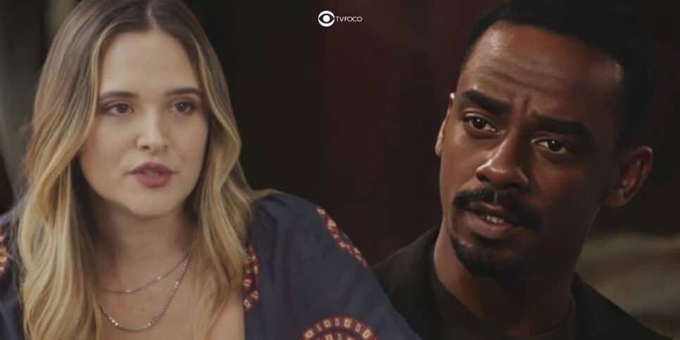 Electra e Hans em Família é Tudo (Foto: Reprodução / Globo / Montagem TV Foco)