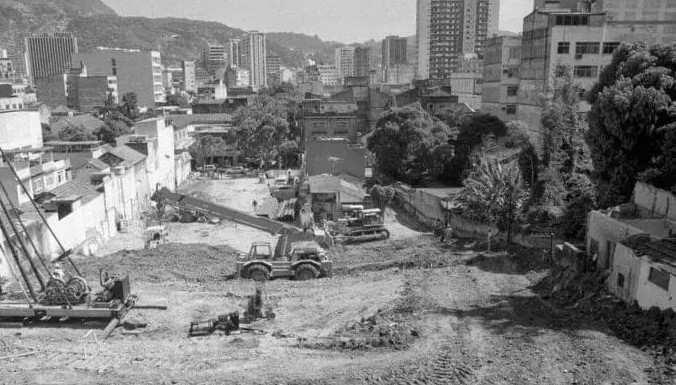 Estação São João, Botafogo (Foto: Reprodução / Blog Metrô Rio)