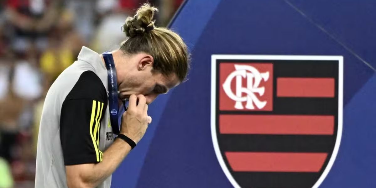 Filipe Luís é o novo treinador do Flamengo (Reprodução: André Durão/ge)