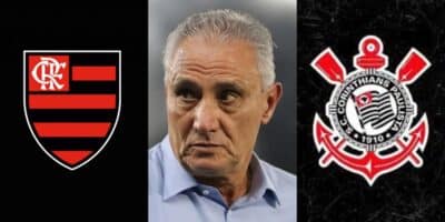 Adeus de Tite no Flamengo e demissão no Corinthians: - (Foto: Montagem / TV FOCO)