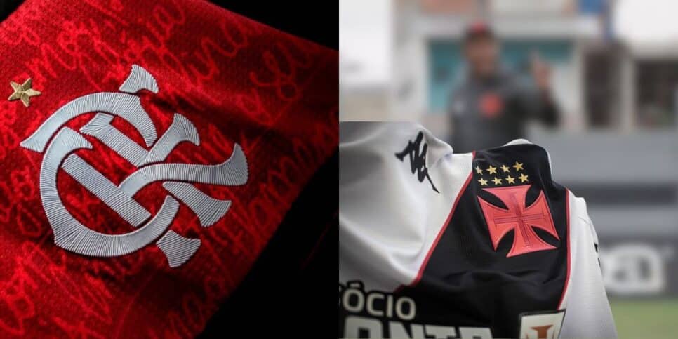 Flamengo acertou a contratação de um craque do Vasco (Reprodução: Montagem TV Foco)