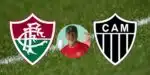 Mano Menezes e logos do Atlético-MG e Fluminense (Foto: Reprodução / Nosso Flu)