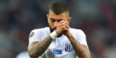 Santos confirma interesse em Gabigol, que deixa o Flamengo  em 2025 (Foto: Jason Silva/ AGIF)