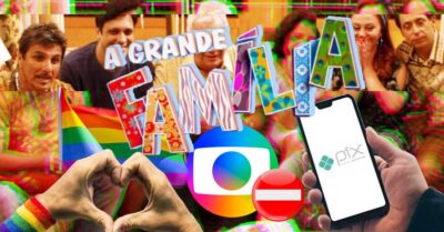 3 artistas do elenco da Grande Família: Gay,ódio |à Globo e pedindo PIX (Fotos: Reprodução/ Internet/ Montagem TV Foco)