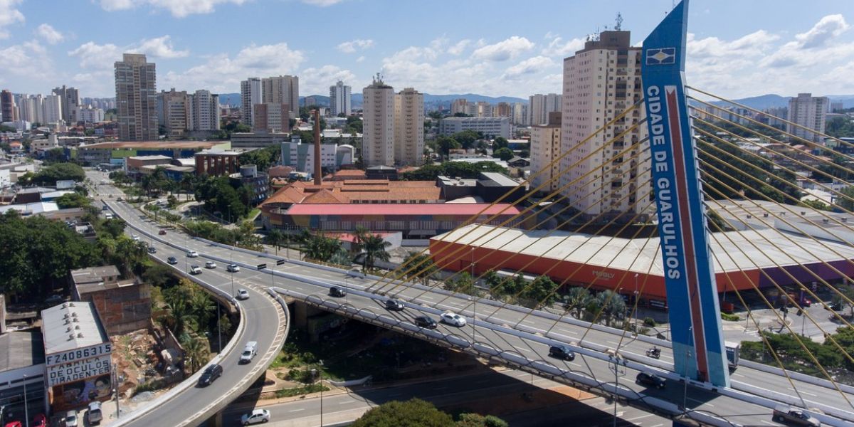 Cidade de Guarulhos é uma das maiores de São Paulo (Reprodução: Internet)