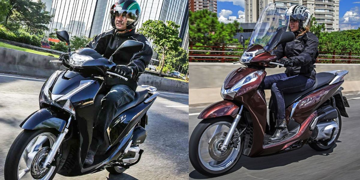 Honda Sh 150 e SH 300 saíram de linha em 2022 (Reprodução: Honda)