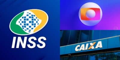 Globo confirma vitória do INSS e pagamento da Caixa (Reprodução: Montagem TV Foco)