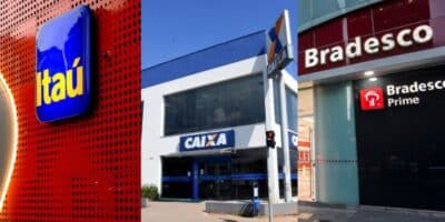 Alerta de fechamento geral das agências pra todos os clientes da Caixa, Itaú e Bradesco - Foto: Internet