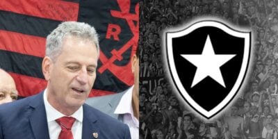 Landim dá chapéu no Botafogo por reforço ao Flamengo - (Foto: Montagem / TV FOCO)