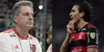 R$72M e sem Pedro: Landim fala sobre reforço no Flamengo (Foto: Reprodução/Montagem TV Foco)