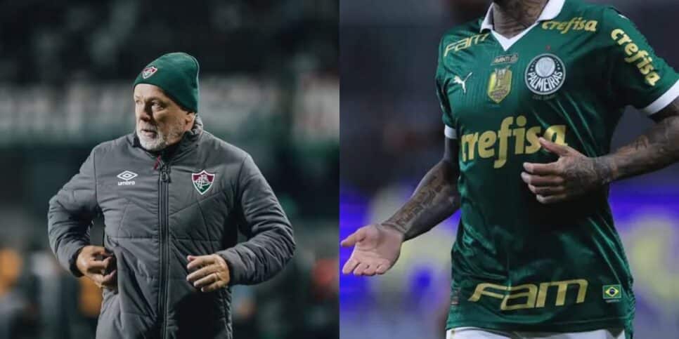 Mano Menezes quer reforço do Palmeiras ao Fluminense (Reprodução: LUCAS MERÇON)