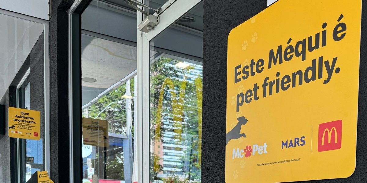 4 lojas já contam com o espaço pet friendly no Brasil (Reprodução: McDonald's/Divulgação)