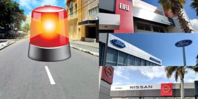 Carros da Fiat, Ford e Nissan com alerta para saírem das ruas com urgência (Reprodução: Montagem TV Foco)