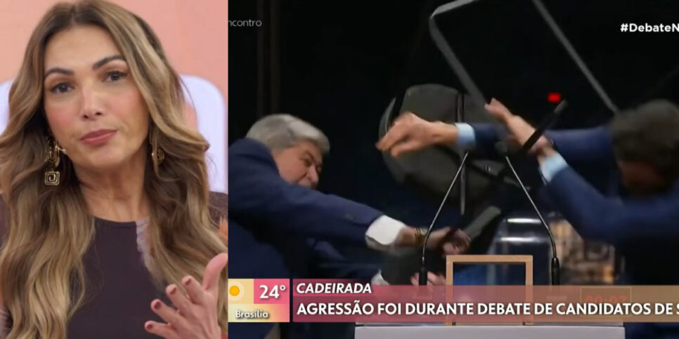 A apresentadora do Encontro comentou sobre o caso polêmico no programa da Globo (Foto: Reprodução/Montagem TV Foco)