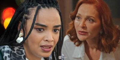 Paulina e Brenda em Família é Tudo (Foto: Reprodução / Globo / Montagem TV Foco)