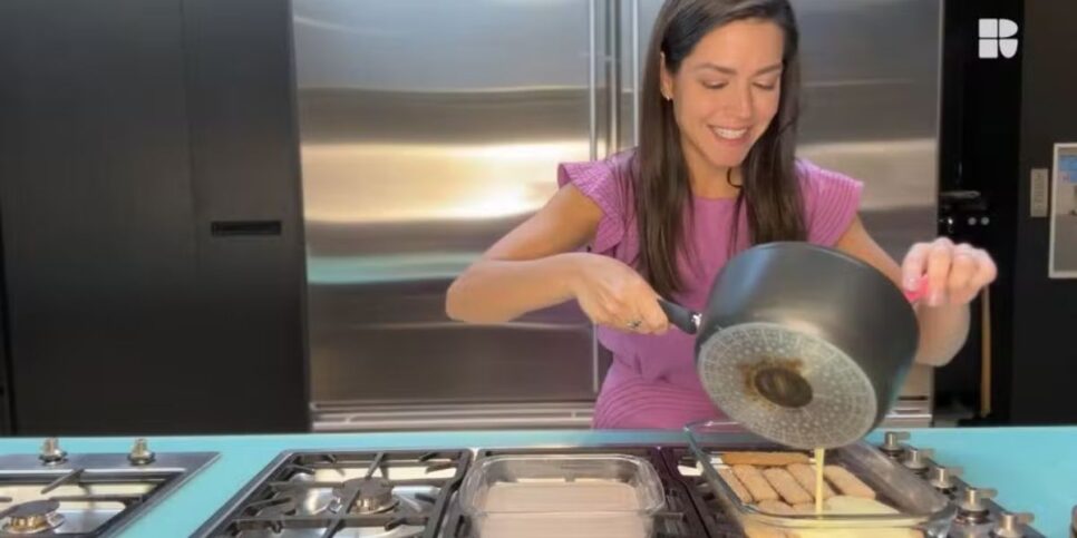 Pavê delicioso de Thais Fersoza é feito com apenas 6 ingredientes (Foto: Reprodução/ receitas.globo)