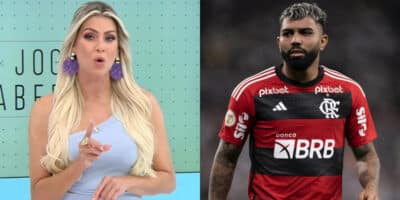 R$18M: Renata Fan confirma desfecho e diz para onde Gabigol vai (Foto: Reprodução/Montagem TV Foco)