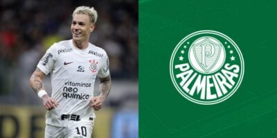 A verdade sobre retorno de Róger Guedes ao Palmeiras (Reprodução: Rodrigo Coca / Montagem TV Foco)