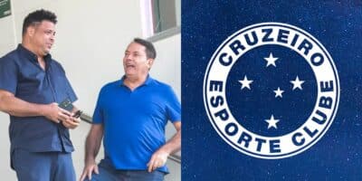 Ronaldo e Pedrinho BH garantindo pacotão de reforços ao Cruzeiro (Reprodução: Fernando Moreno/AGIF)