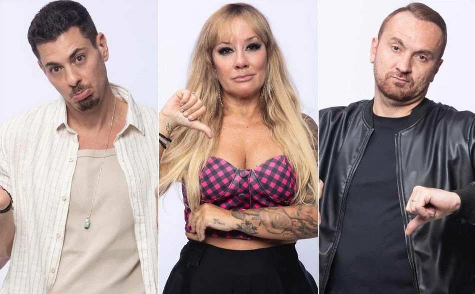 Sacha Bali, Vivi Fernandez e Zé Love estão na roça de A Fazenda 16 (Foto: Reprodução / Record)
