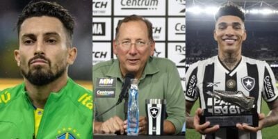 Imagem do post Textor não para em Alex Telles e Igor Jesus e libera PIX de R$231M por caminhão de reforços no Botafogo