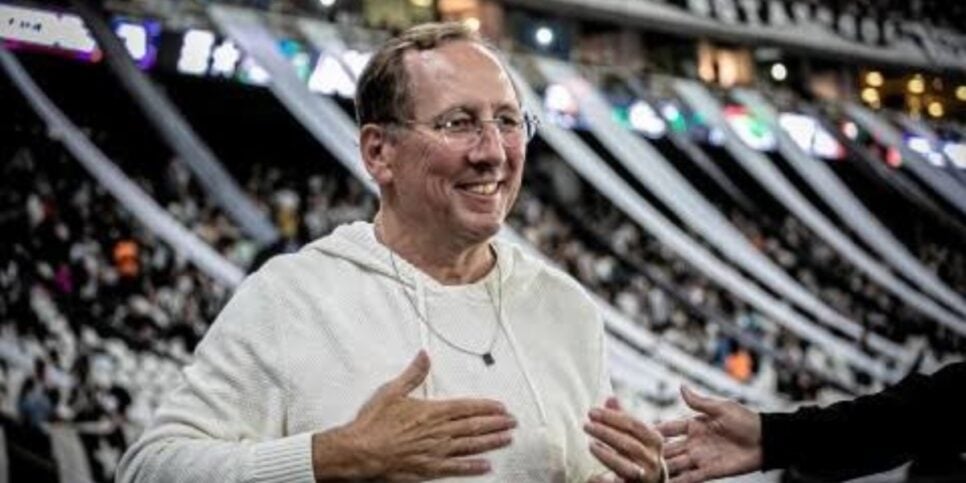 John Textor, presidente de futebol do Botafogo (Foto: Mauro Teofilo da Silva, MyPhoto Press/Gazeta Press)