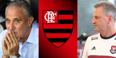 Demissão de Tite é exigida no Flamengo e Landim bate o martelo - (Foto: Montagem/TV FOCO