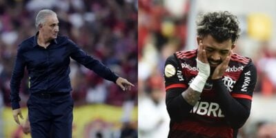 Tite crava 2 substitutos de Gabigol no Flamengo (Reprodução: Alexandre Loureiro/AGIF / Andre Durão)