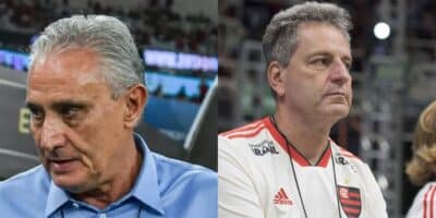 Landim decide sobre demissão de Tite no Flamengo - (Foto: Montagem / TV FOCO)