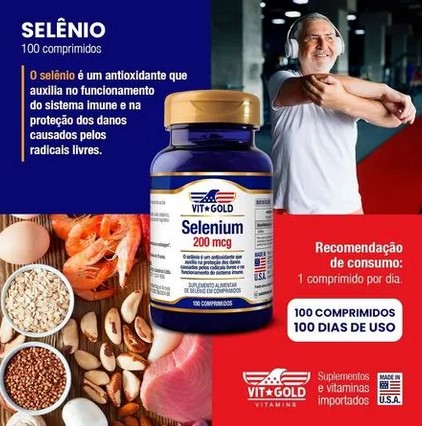 Vit Gold é uma marca de suplementos bastante usada por idosos (Foto: Reprodução / Site da Marca)
