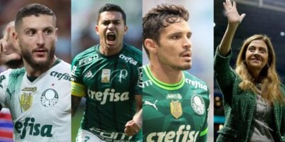 Imagem do post Dudu, Veiga e Zé Rafael arrumando às malas: Leila bate o martelo e Palmeiras arma ADEUS de 3 craques