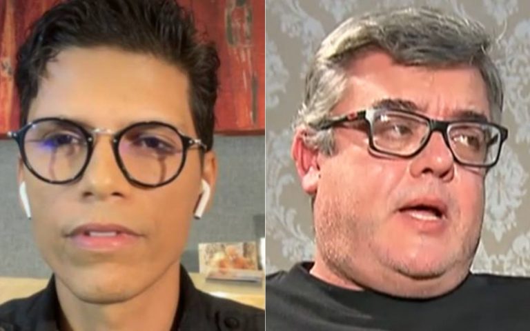 Rodrigo Radenzev Simões Moreira e Roger Moreira, filhos ex-âncora do Jornal Nacional (Foto: Internet)