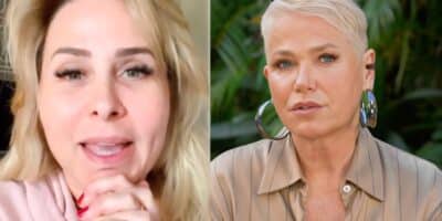 Andrea Sorvetão detona que pastora aconselhou se livrar de Xuxa (Fotos: Reprodução – Instagram – Globoplay / Montagem)