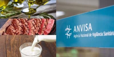 Azeite / Carne / Leite / Anvisa - Montagem: TVFOCO