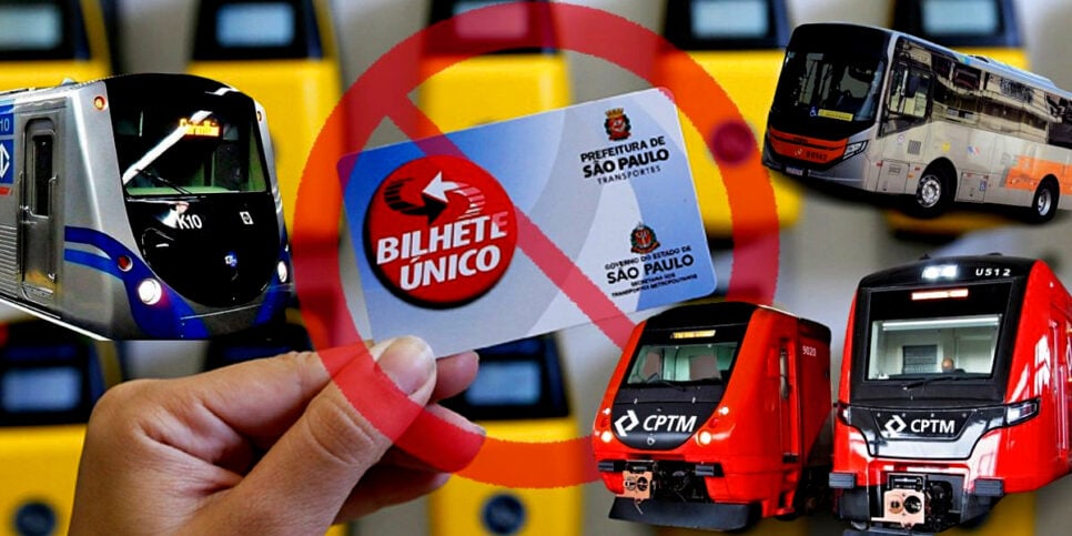 Bloqueio no Bilhete Único causa pânico entre clientes em SP (Foto Reprodução/Montagem/Lennita/Tv Foco/Canva/SPTrans/CPTM/Metrô-SP)