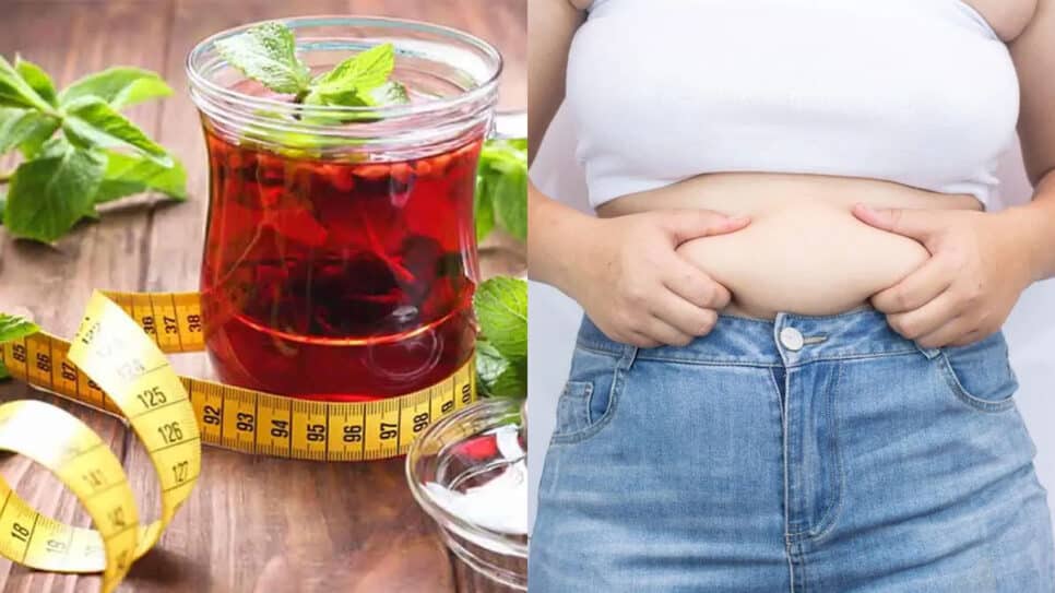 Chá natural para acabar com a gordura na barriga (Foto: Reprodução - Montagem - TV Foco)