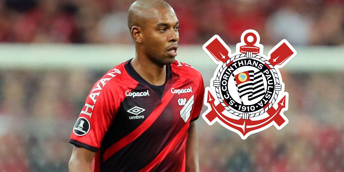 Corinthians - Fernandinho em ação pelo Athletico-PR na CONMEBOL Libertadores de 2022 (Foto: Heuler Andrey/Getty Images)